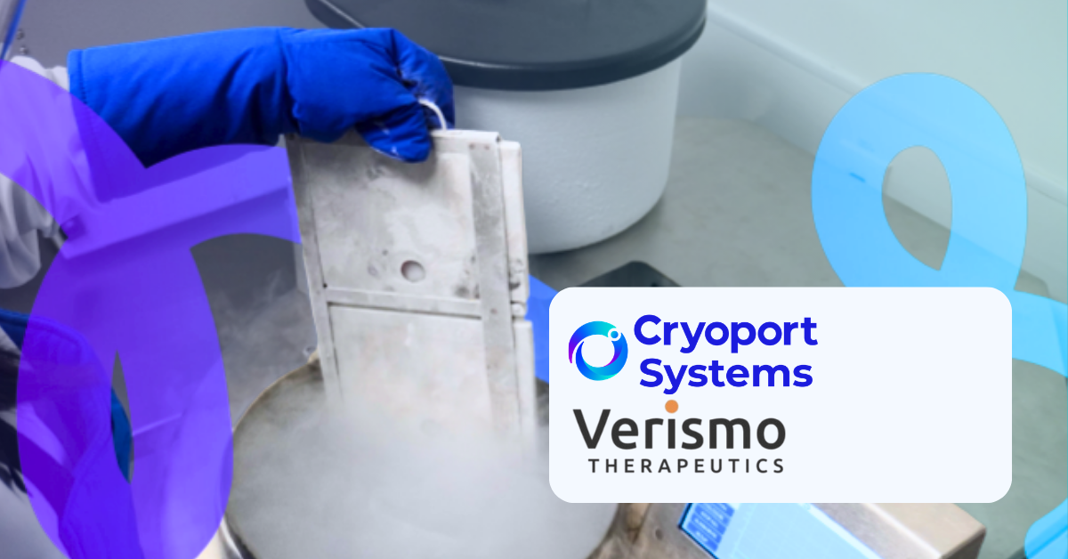 Les services IntegriCell® de Cryoport Systems ont été choisis par Verismo Therapeutics pour accompagner ses programmes cliniques de thérapie par cellules CAR-T KIR